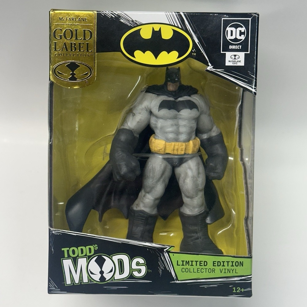 DC Direct Todd's Mods Gold Label‎ Collection Batman 4.5-Inch-Inch Vinyl Figure